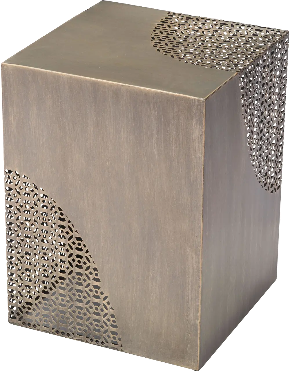 Metal Accent Table - Ines-1