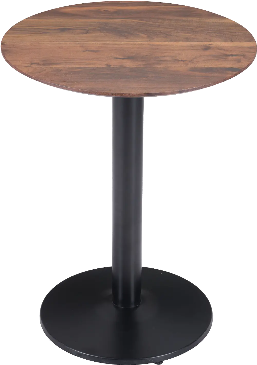 Brown and Black Small Bistro Table - Alto-1
