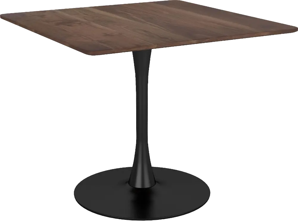 Dark Brown Square Dining Room Table - Molly-1