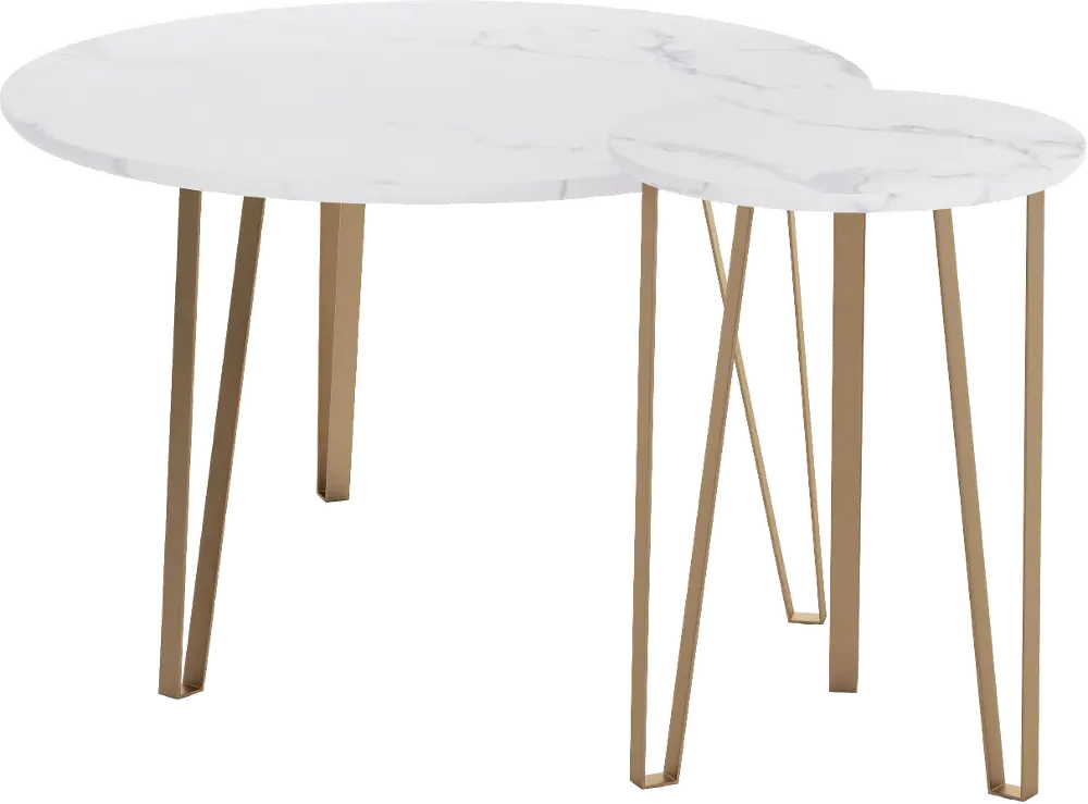 Elegant Mid-century Table Set - Caen-1