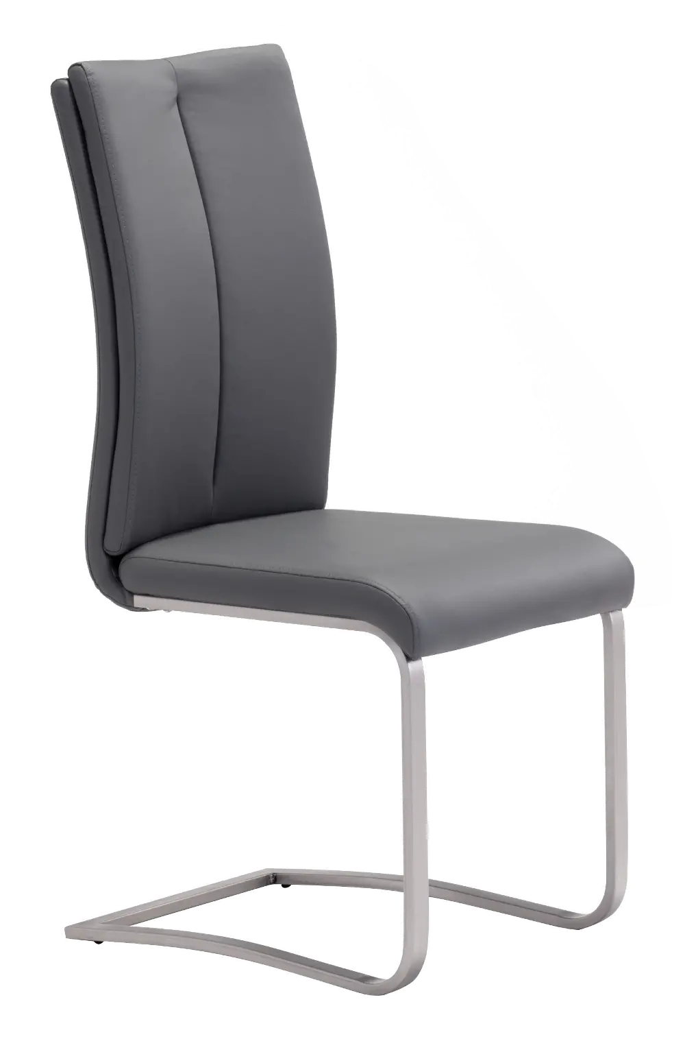 Modern Gray Upholstered Dining Room Chair (Set of 2) - Rosemont-1