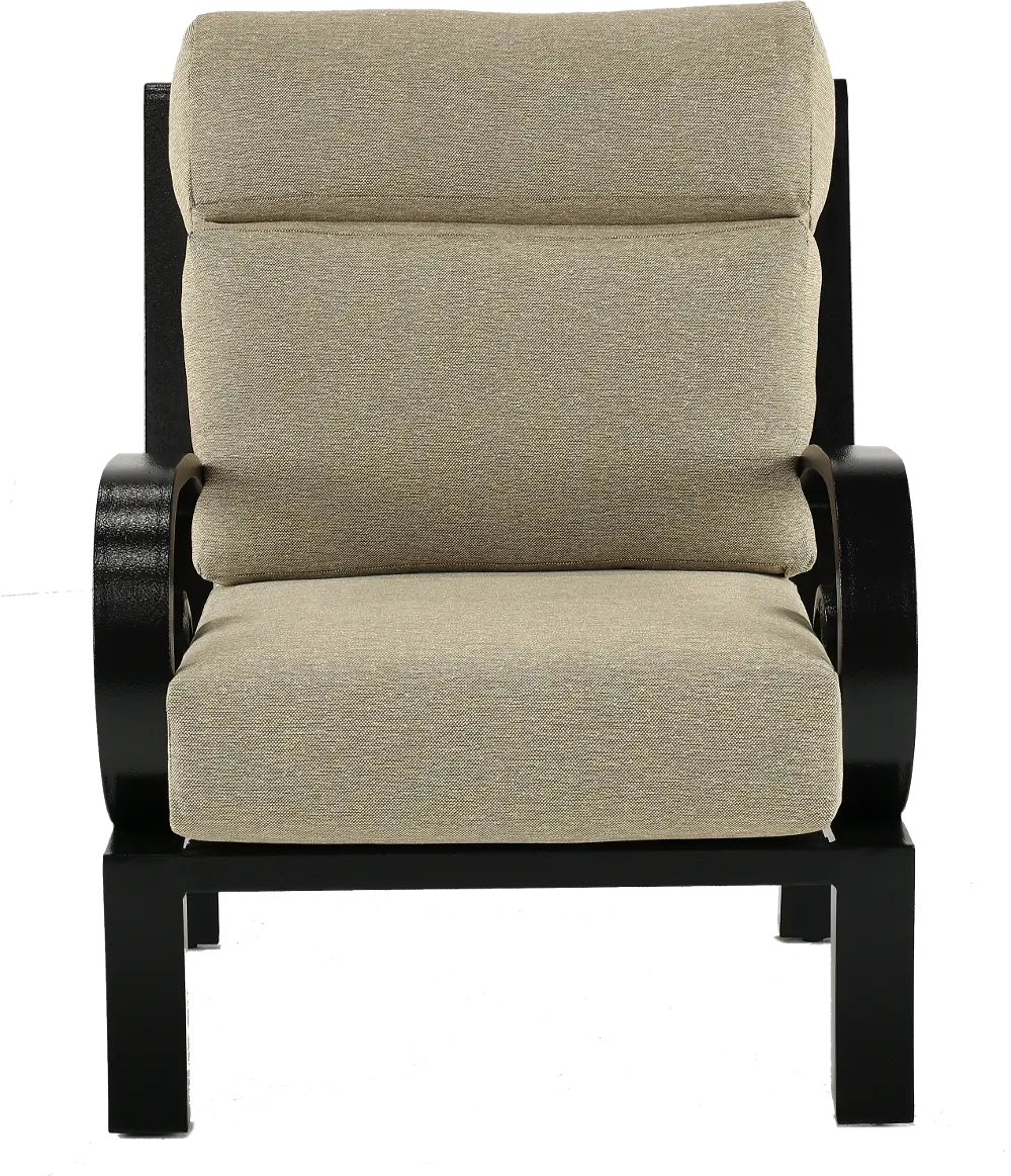 Avila Tan Patio Lounger Chair-1