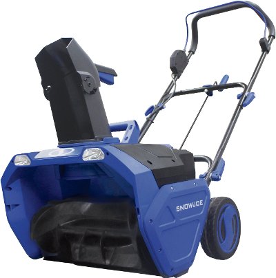 4-Speed Snow Joe ION8024-XRP-RM 80-Volt iONMAX Cordless Two Stage Snow Blower Kit 24-Inch Renewed Headlights W// 2 x 6.0-Ah Batteries and Charger
