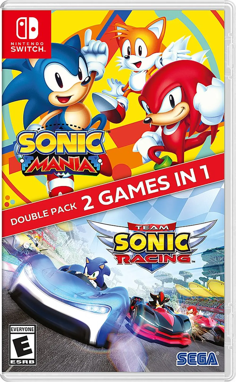 Sonic Mania + Team Sonic Racing Double Pack - Nintendo Switch-1