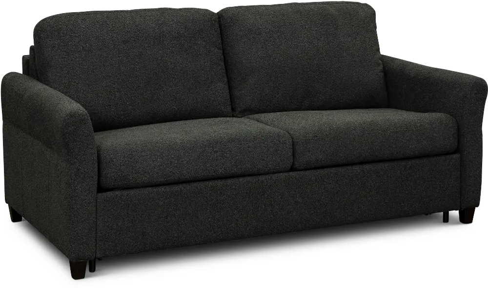 Cloud Z Steel Dark Gray Full Convertible Sofa Bed-1