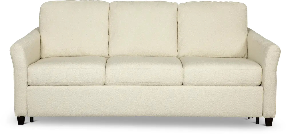 Cloud Z Natural Cream Queen Convertible Sofa Bed-1