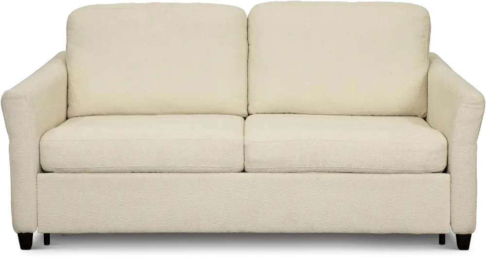Cloud Z Natural Cream Full Convertible Sofa Bed-1