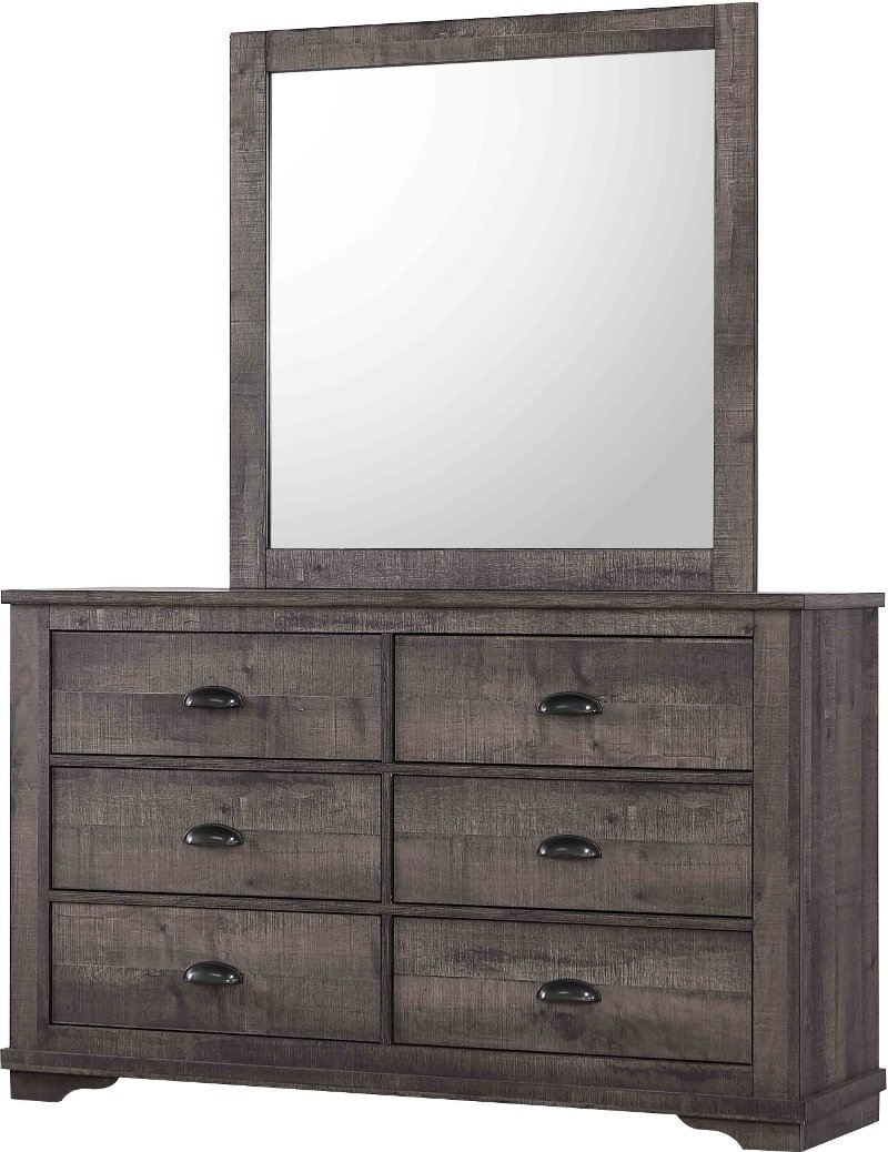 Clearance Classic Gray Dresser - Carol