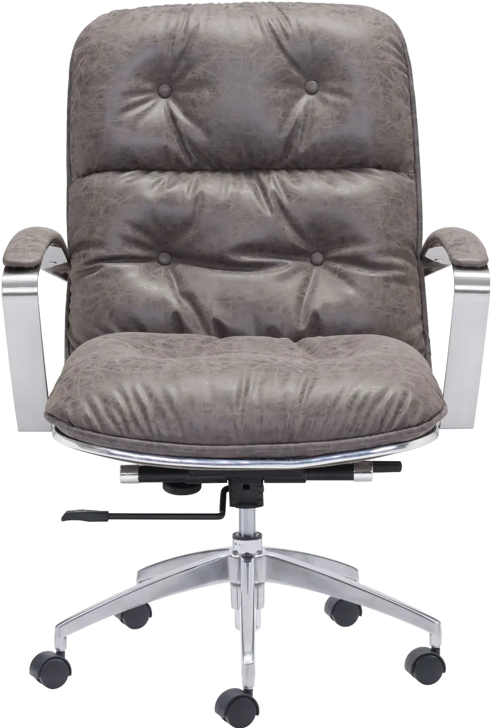 Avenue Vintage Gray Office Chair-1