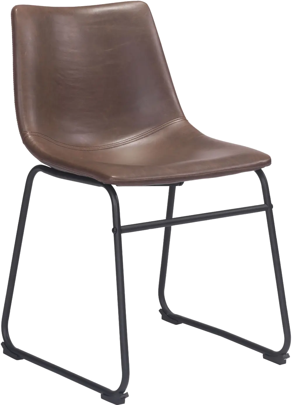 Vintage Brown Dining Room Chair (Set of 2) - Smart-1