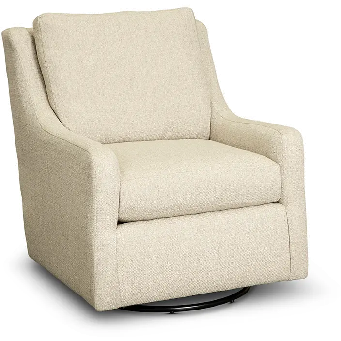 Sugar Shack Oatmeal Beige Swivel Glider Chair-1