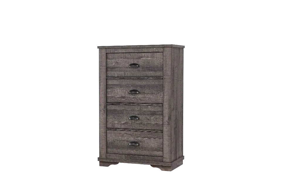 Classic Gray Chest of Drawers - Carol-1