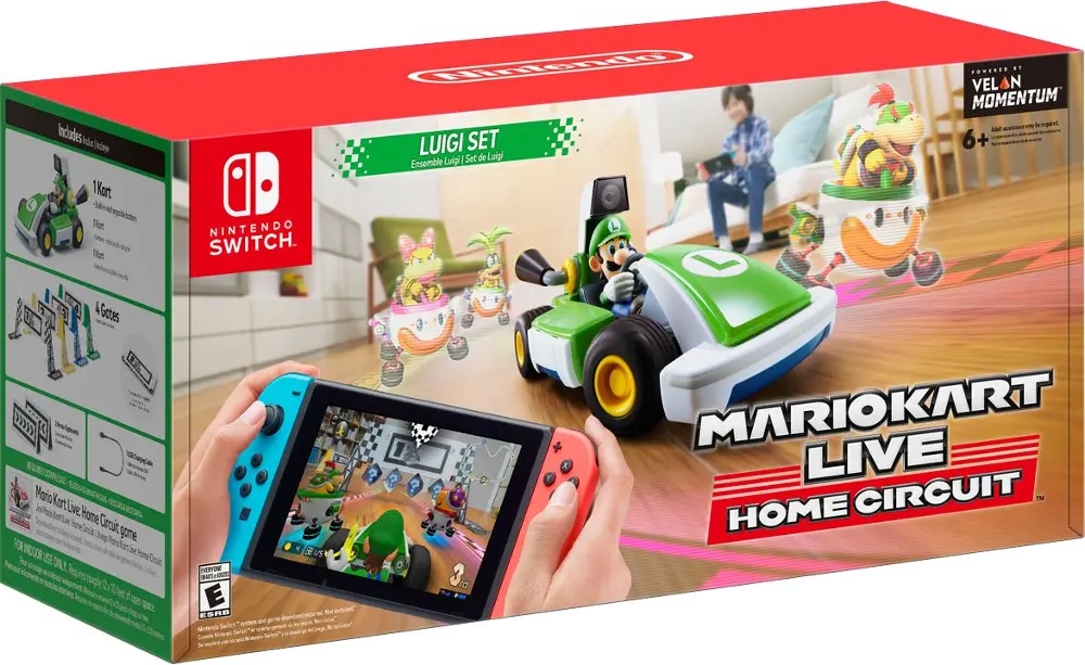 SWI/MKART_LIVE_LUIGI Mario Kart Live: Home Circuit - Luigi Set - Nintendo Switch-1