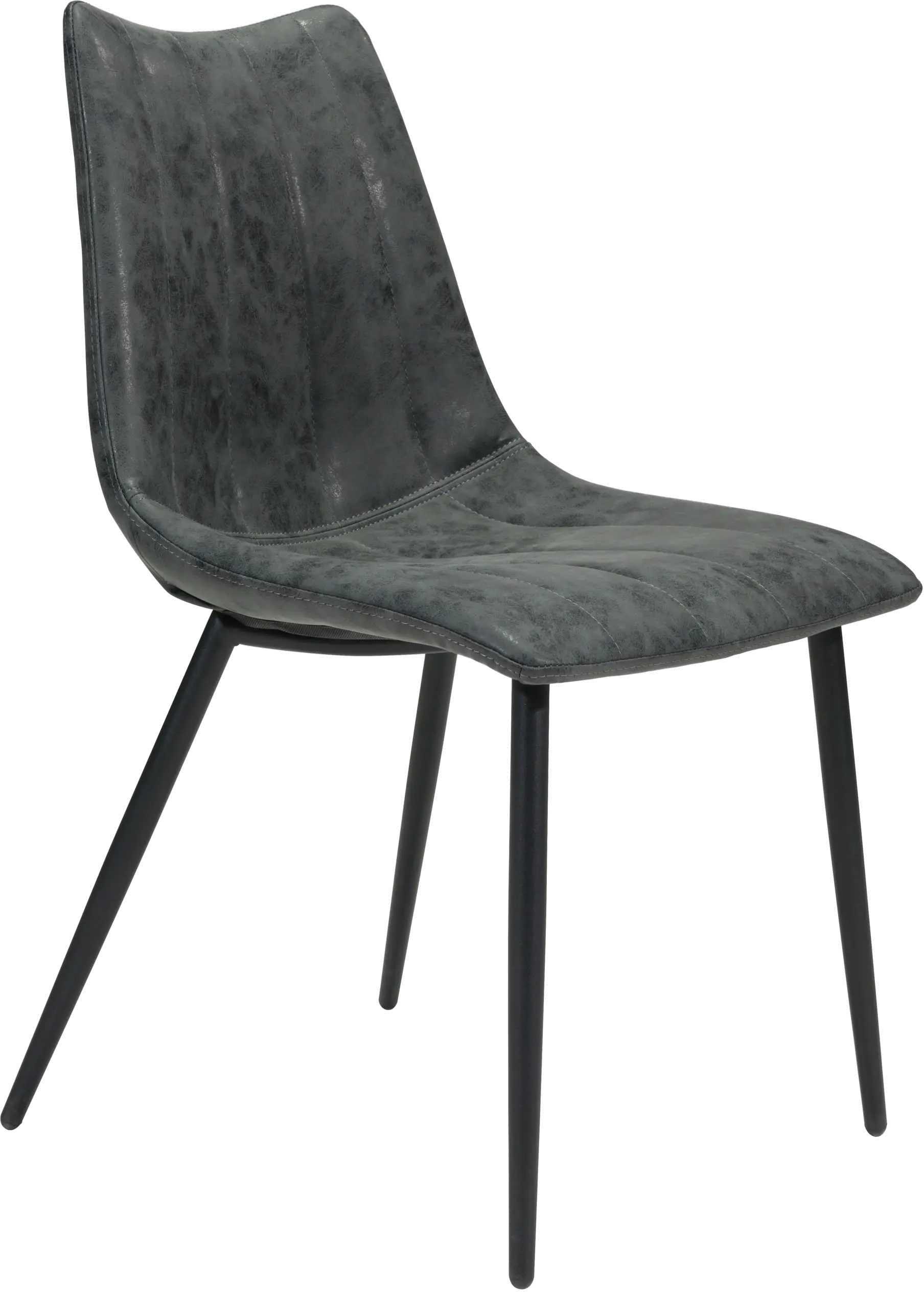 Norwich Black Bucket Seat Dining Room Chair (Set of 2)