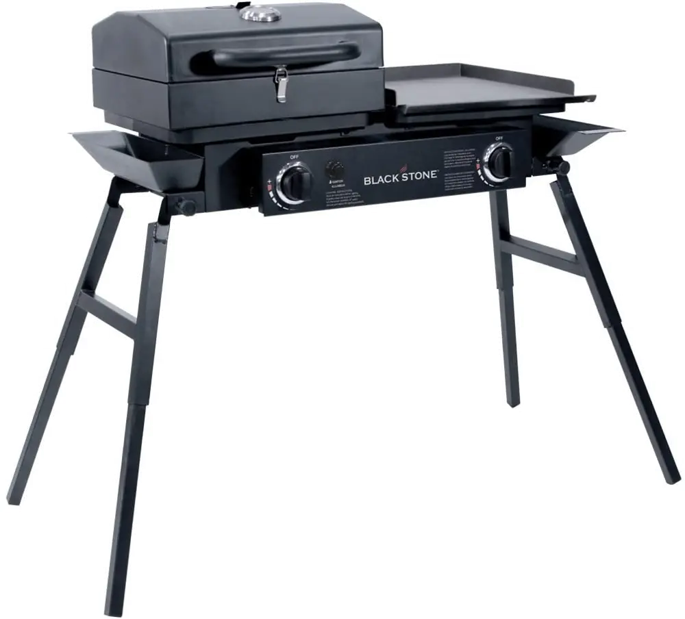 1827/TAILGATER-COMBO Blackstone Tailgater Combo Grill and Griddle - Liquid Propane-1