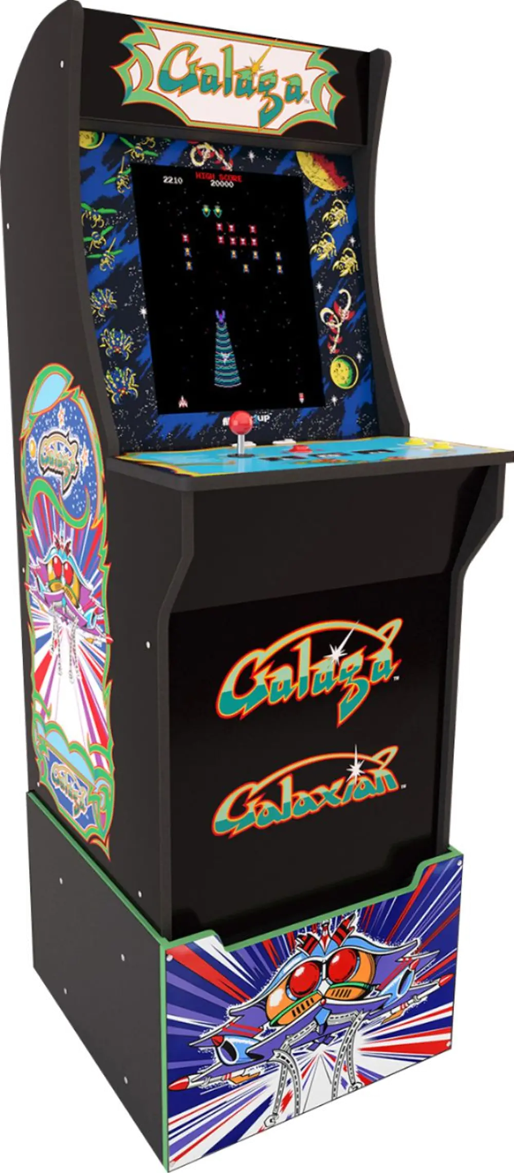 ARCADE1UP/GALAGA Arcade 1UP Galaga Arcade with Riser-1