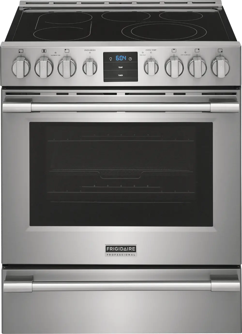 PCFE3078AF Frigidaire Professional 5.4 cu ft Electric Range - Stainless Steel-1