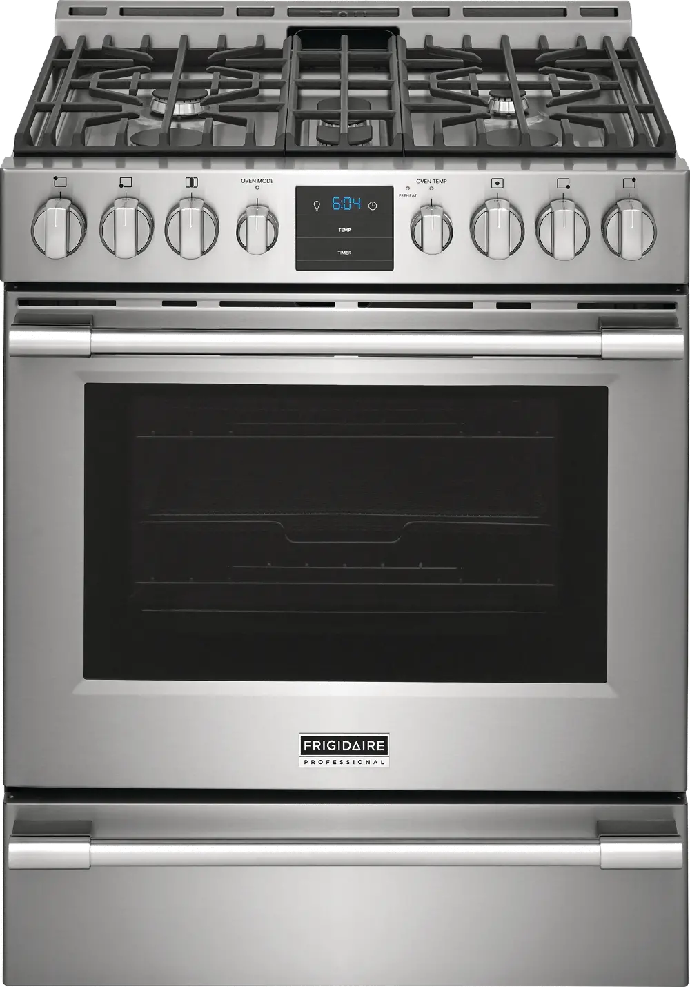 PCFG3078AF Frigidaire Professional 5.6 cu ft Gas Range - Stainless Steel-1