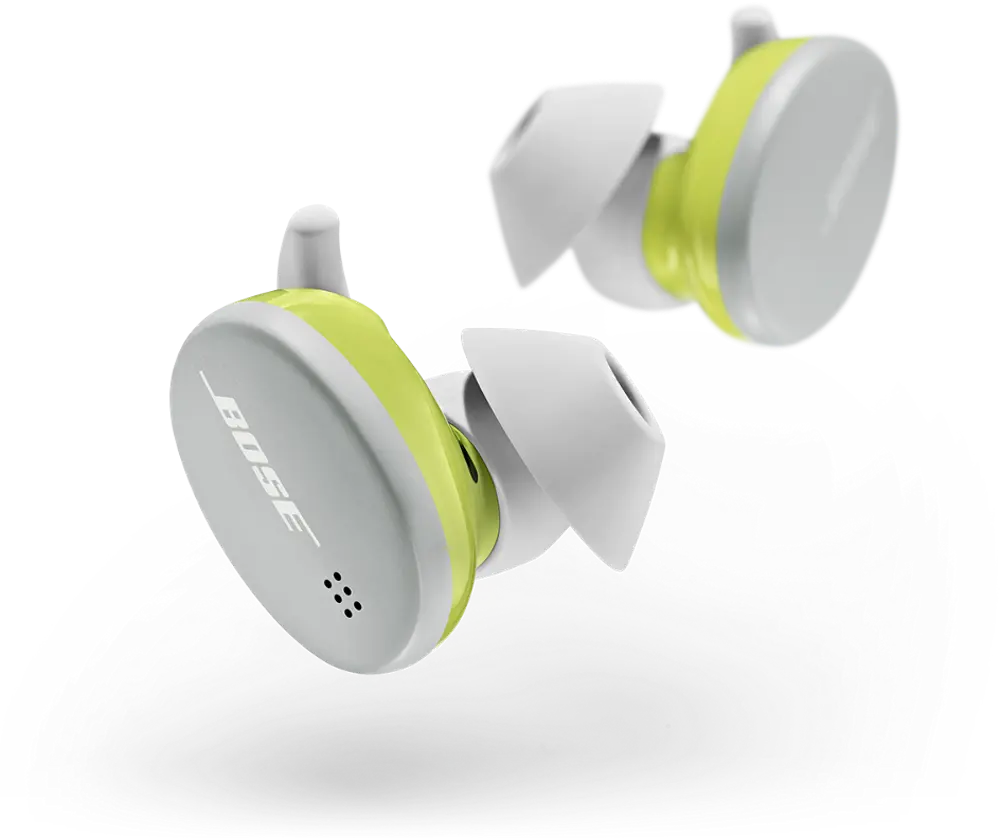 805746-0030 Bose - Sport Earbuds True Wireless In-Ear Earbuds - Glacier White-1