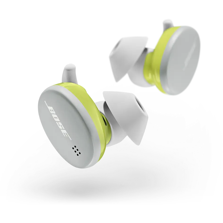 805746-0030 Bose - Sport Earbuds True Wireless In-Ear Earbuds - Glacier White-1