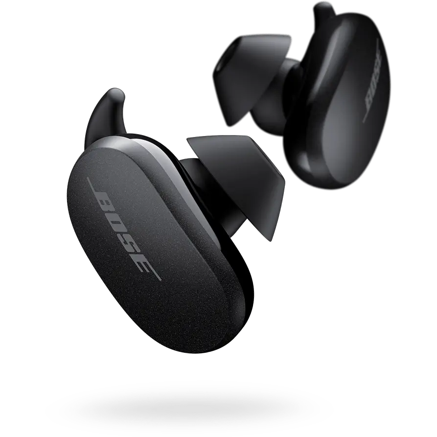 831262-0010 Bose - QuietComfort Earbuds True Wireless Noise Cancelling In-Ear Earbuds - Black-1