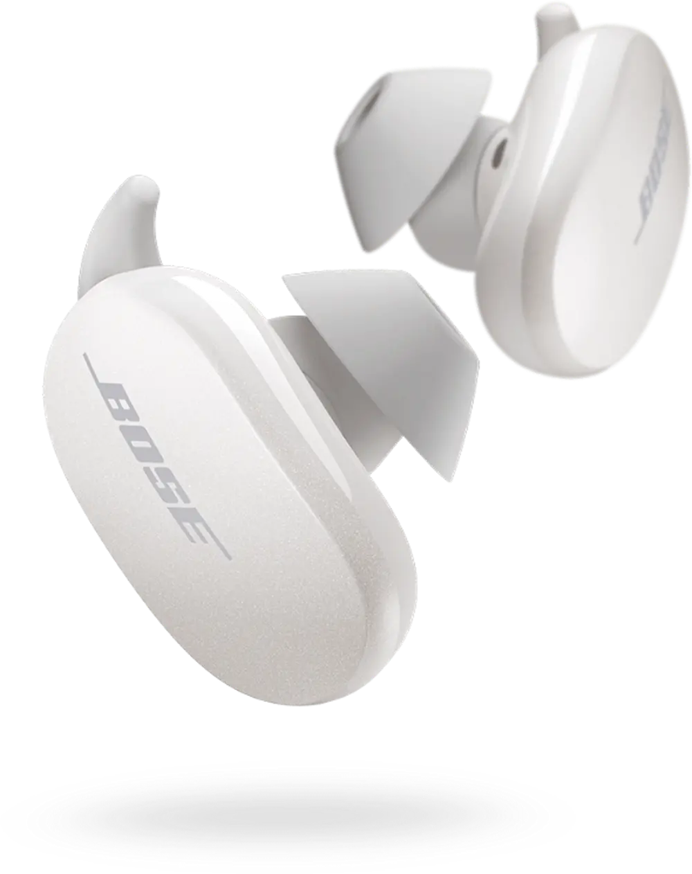 831262-0020 Bose - QuietComfort Earbuds True Wireless Noise Cancelling In-Ear Earbuds - Soapstone-1