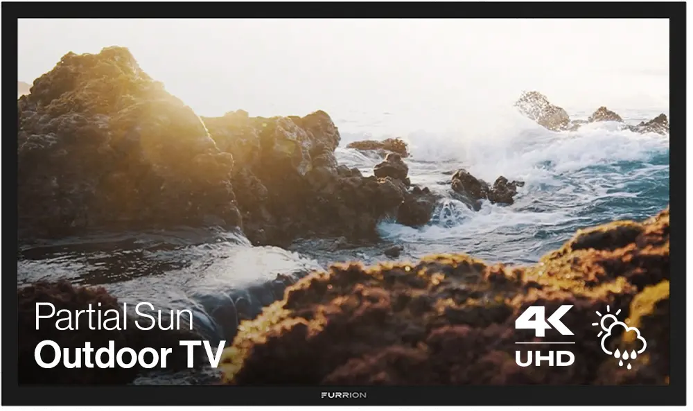 FDUP55CBR Furrion 55 Inch Partial Sun Outdoor 4K UHD TV-1
