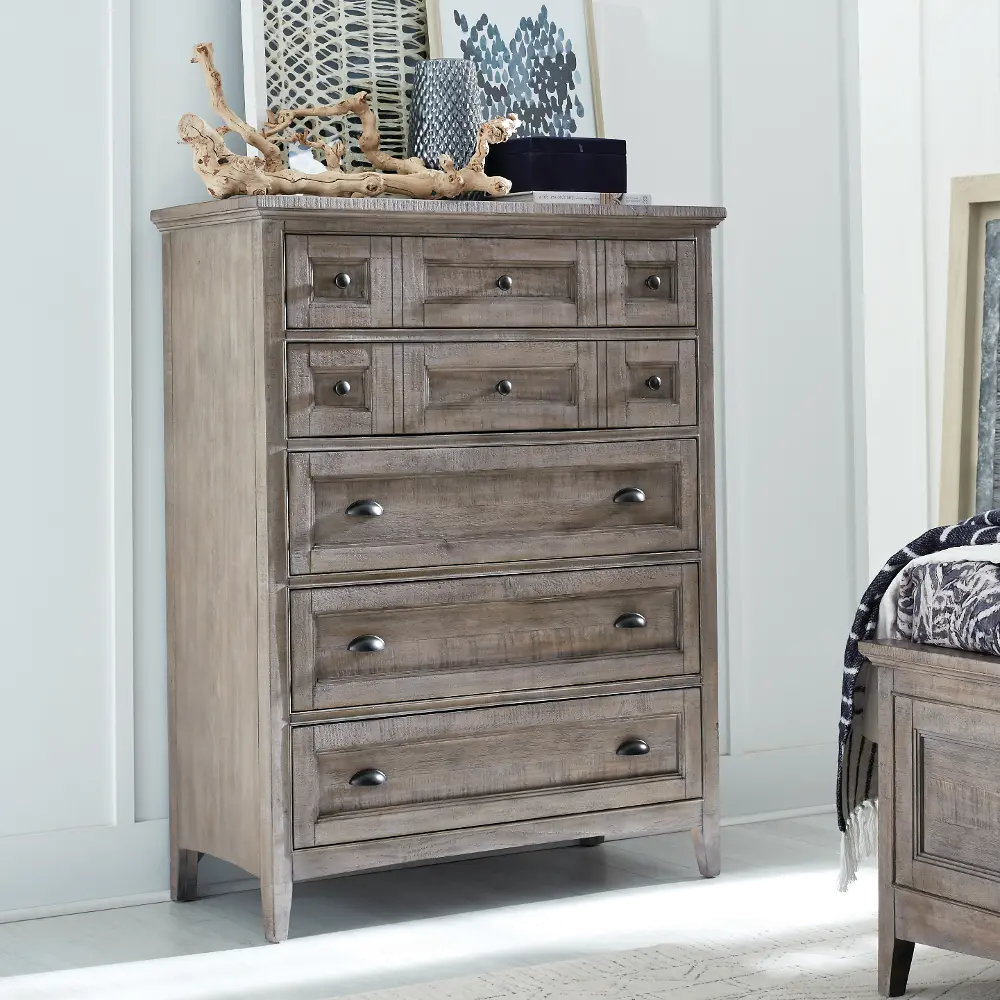 Paxton Place Gray Chest of Drawers-1