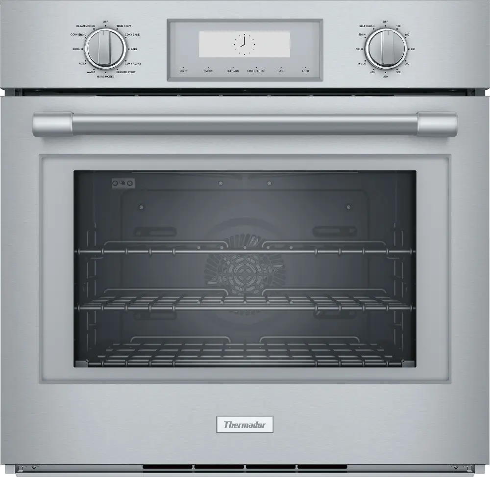 PO301W Thermador Professional 4.5 cu ft Single Wall Oven - Stainless Steel 30 Inch-1