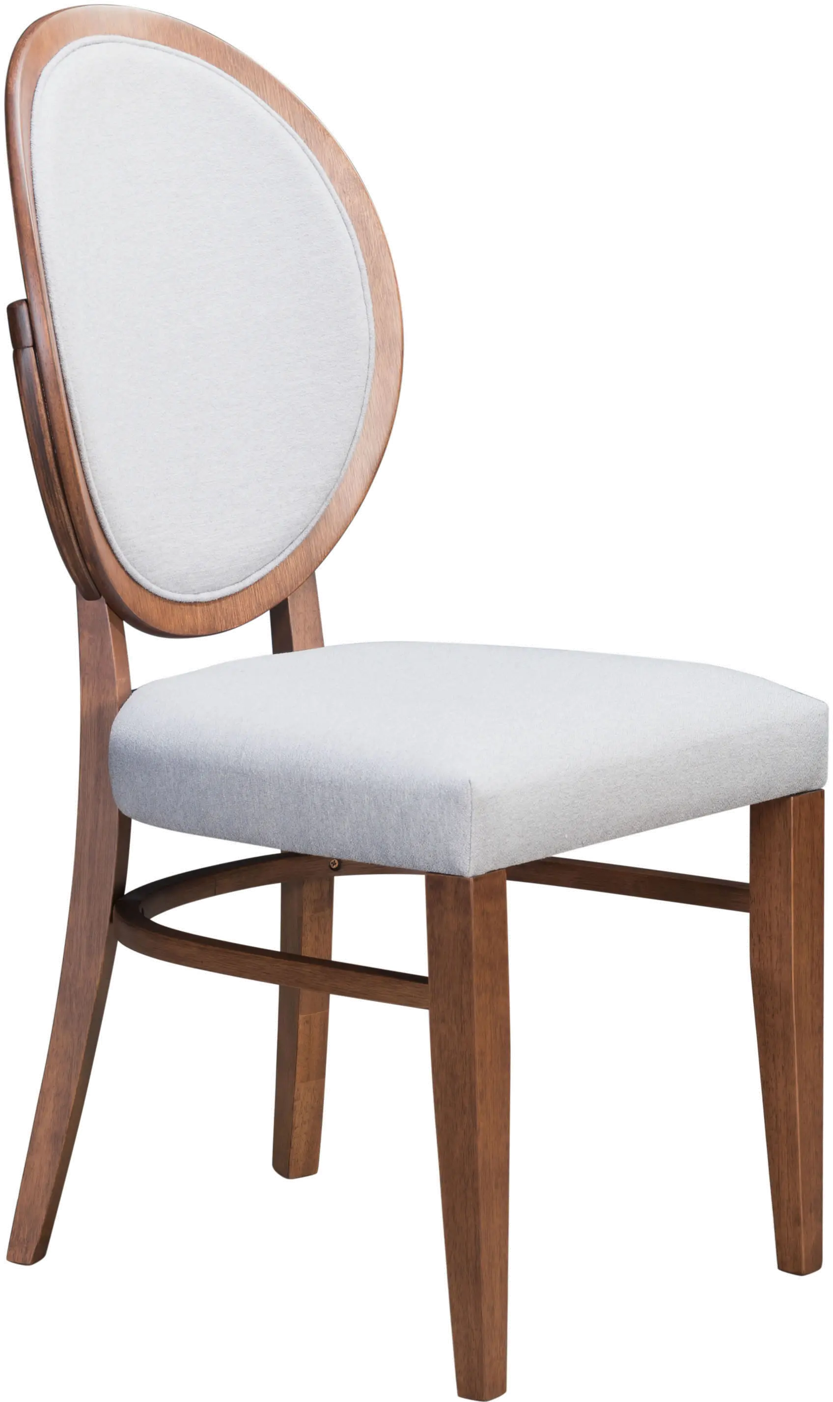 Regents Brown and Gray Upholstered Dining Room Chair (Set of 2)