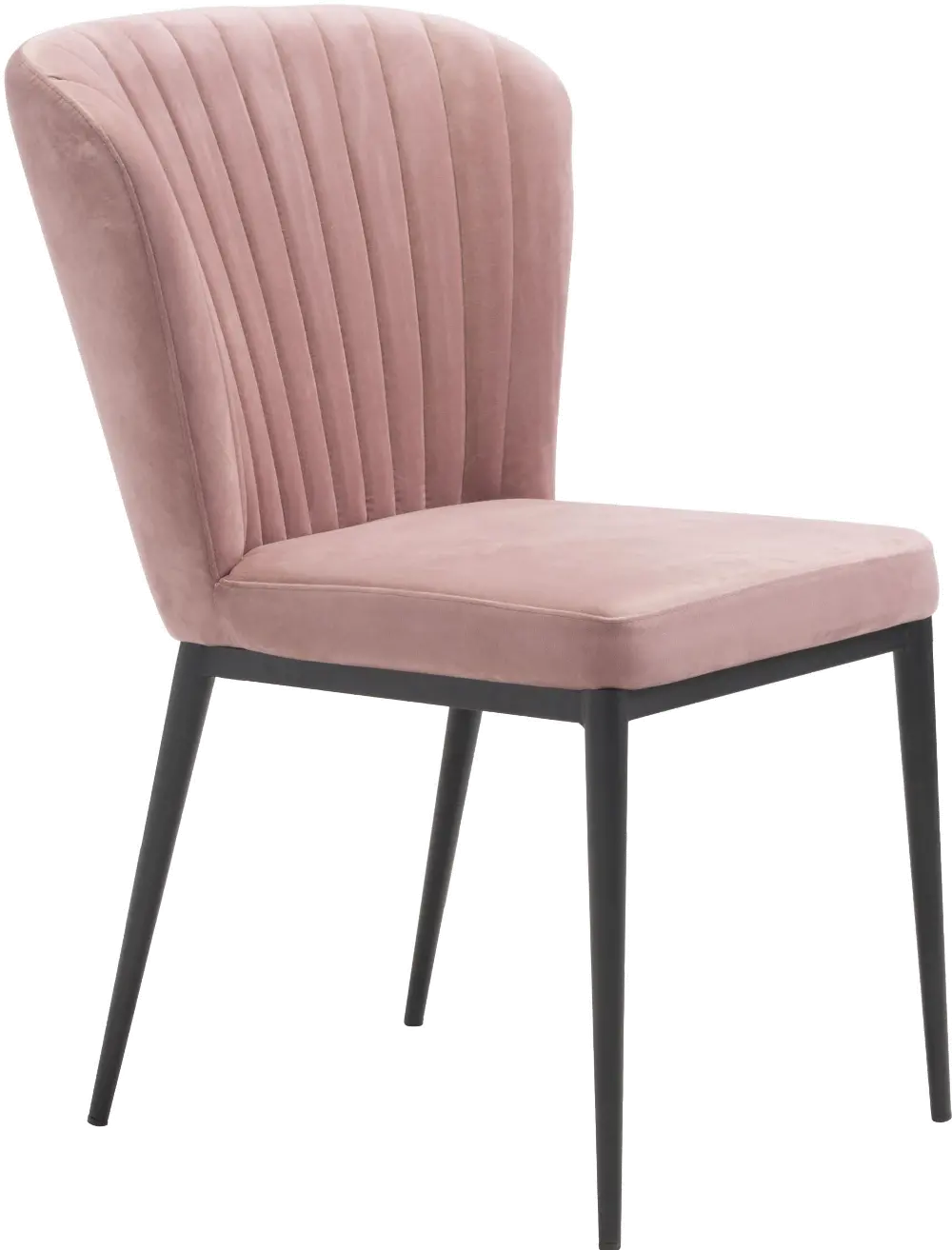 Pink Upholstered Dining Room Chair (Set of 2) - Tolivere-1