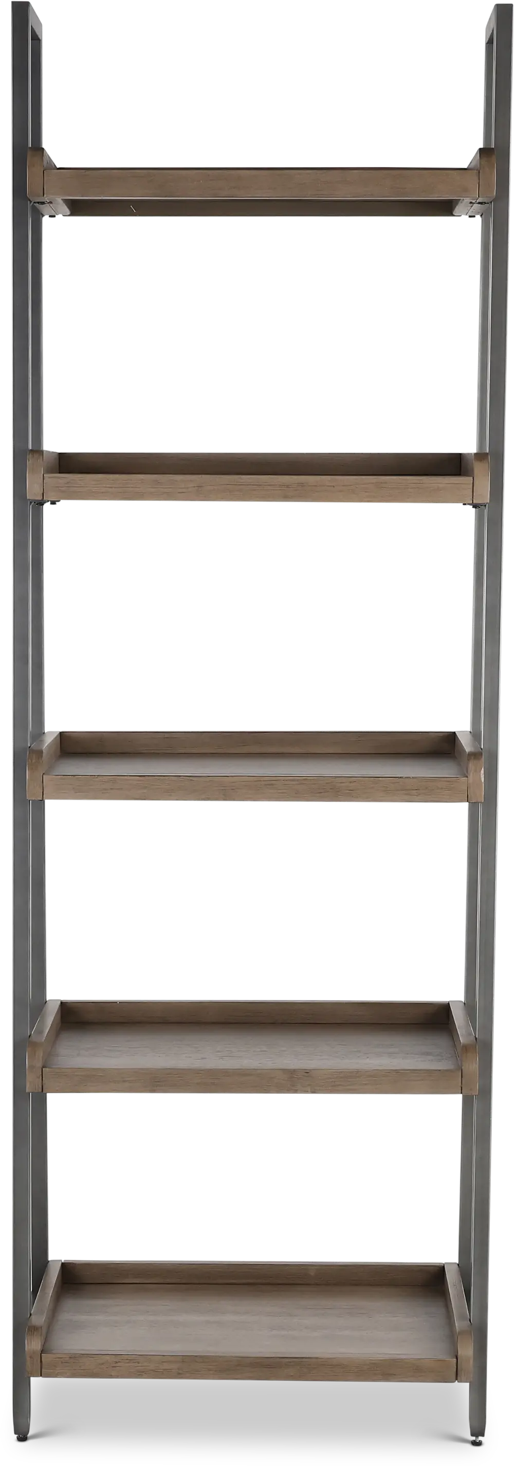 Trellis Desert Brown Open Bookcase-1