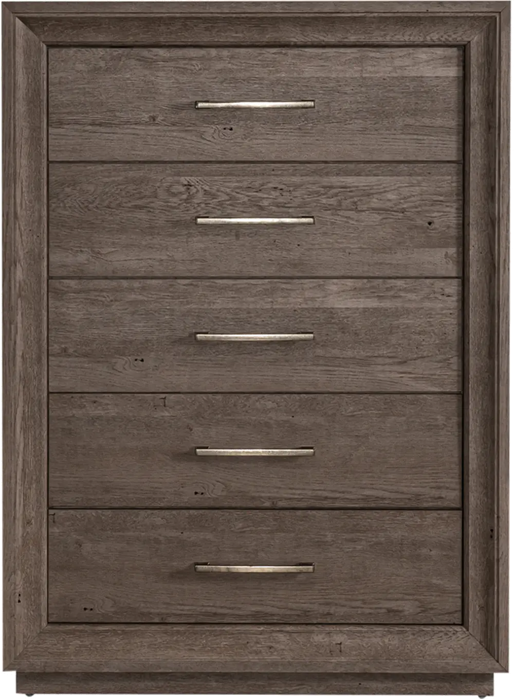 Horizons Rustic Contemporary Gray Chest of Drawers-1
