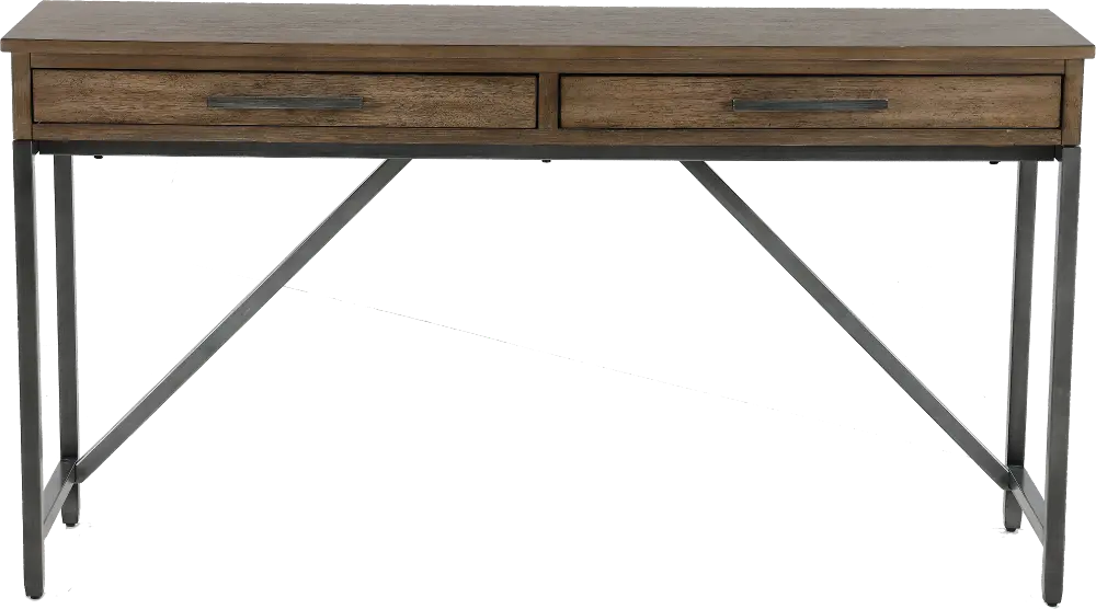 Trellis Desert Brown Sofa Table-1