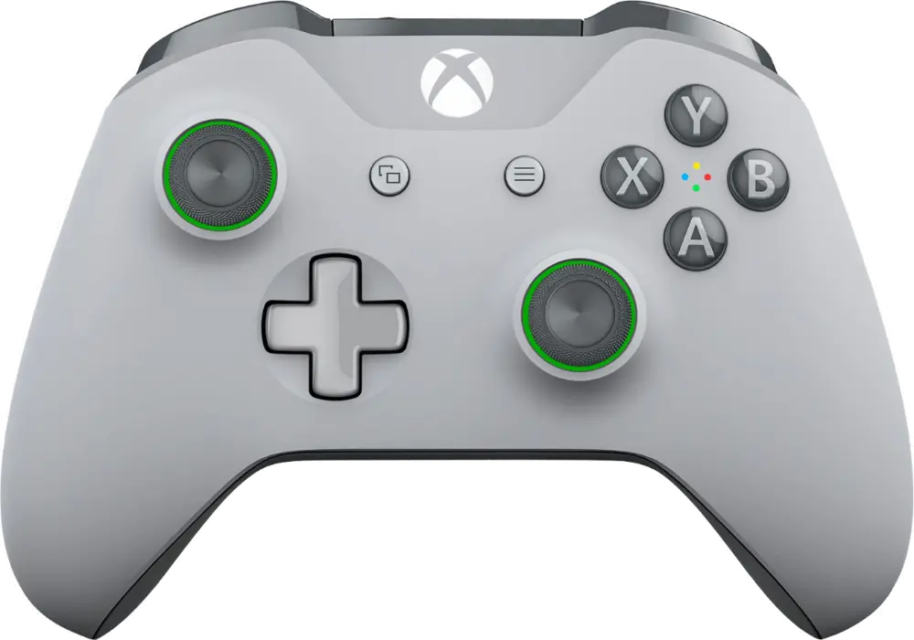 WL3-00060/XB1,GRAY Wireless Xbox One Controller - Gray and Green-1