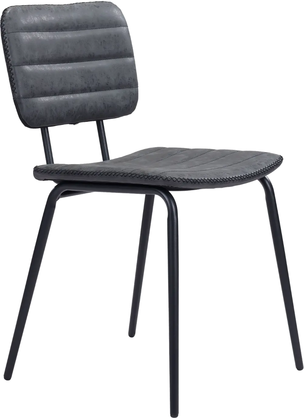 Dark Gray Dining Room Chair (Set of 2) - Boston-1
