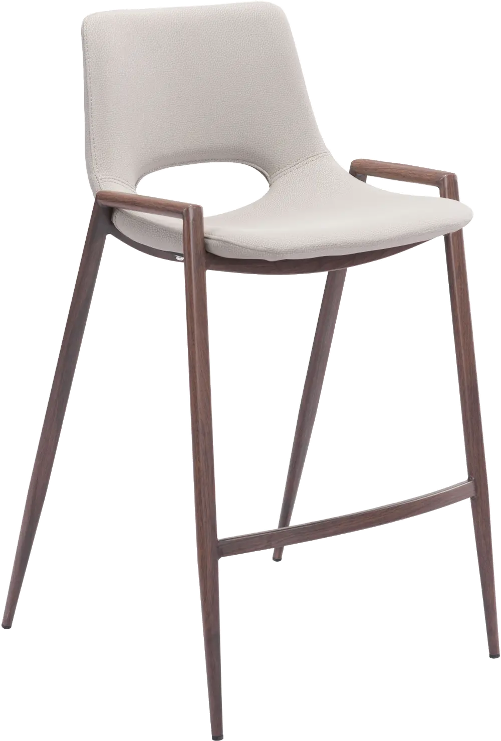 Desi Beige Counter Height Stool, Set of 2-1