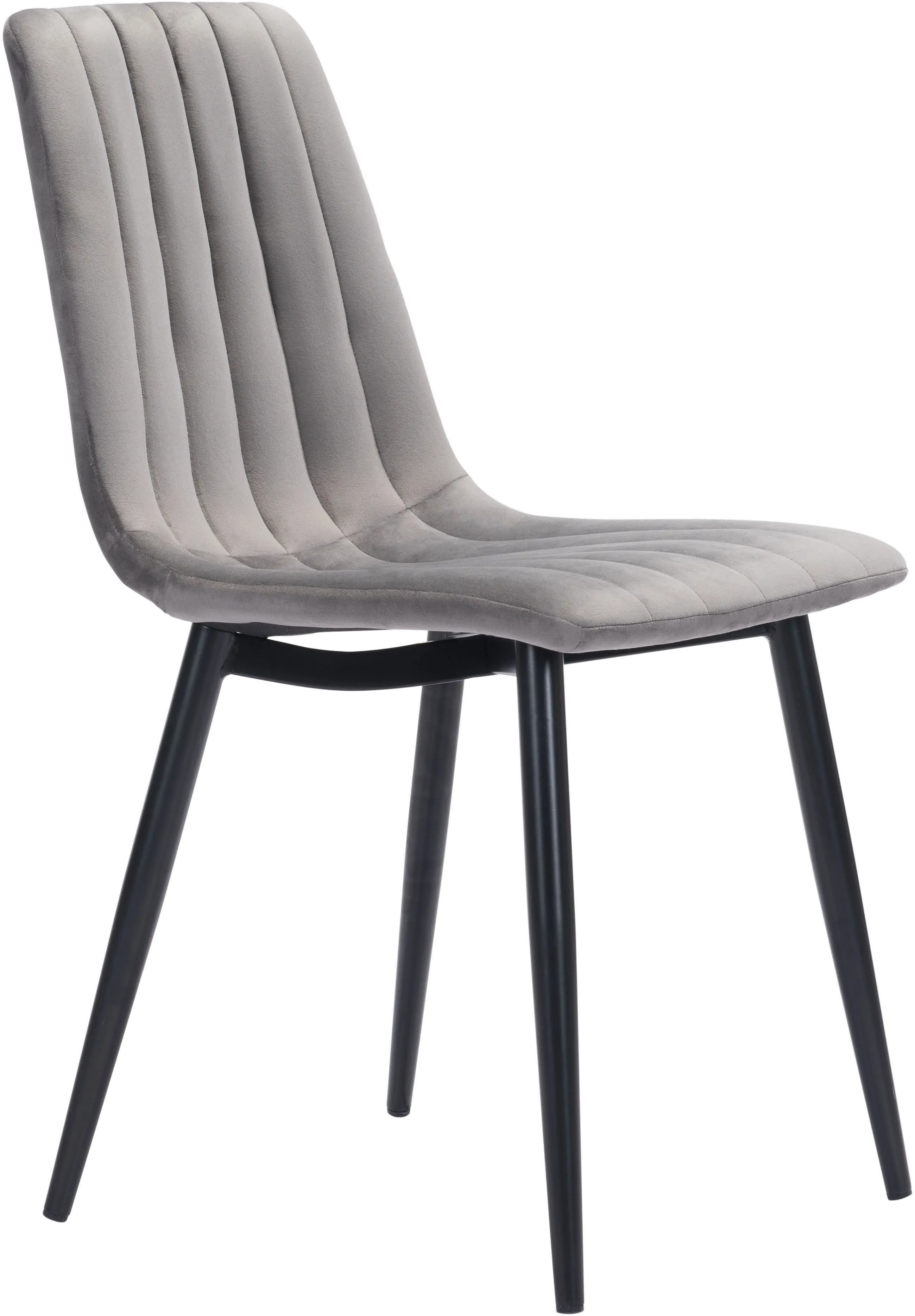 Dolce Gray Dining Room Chair (Set of 2)