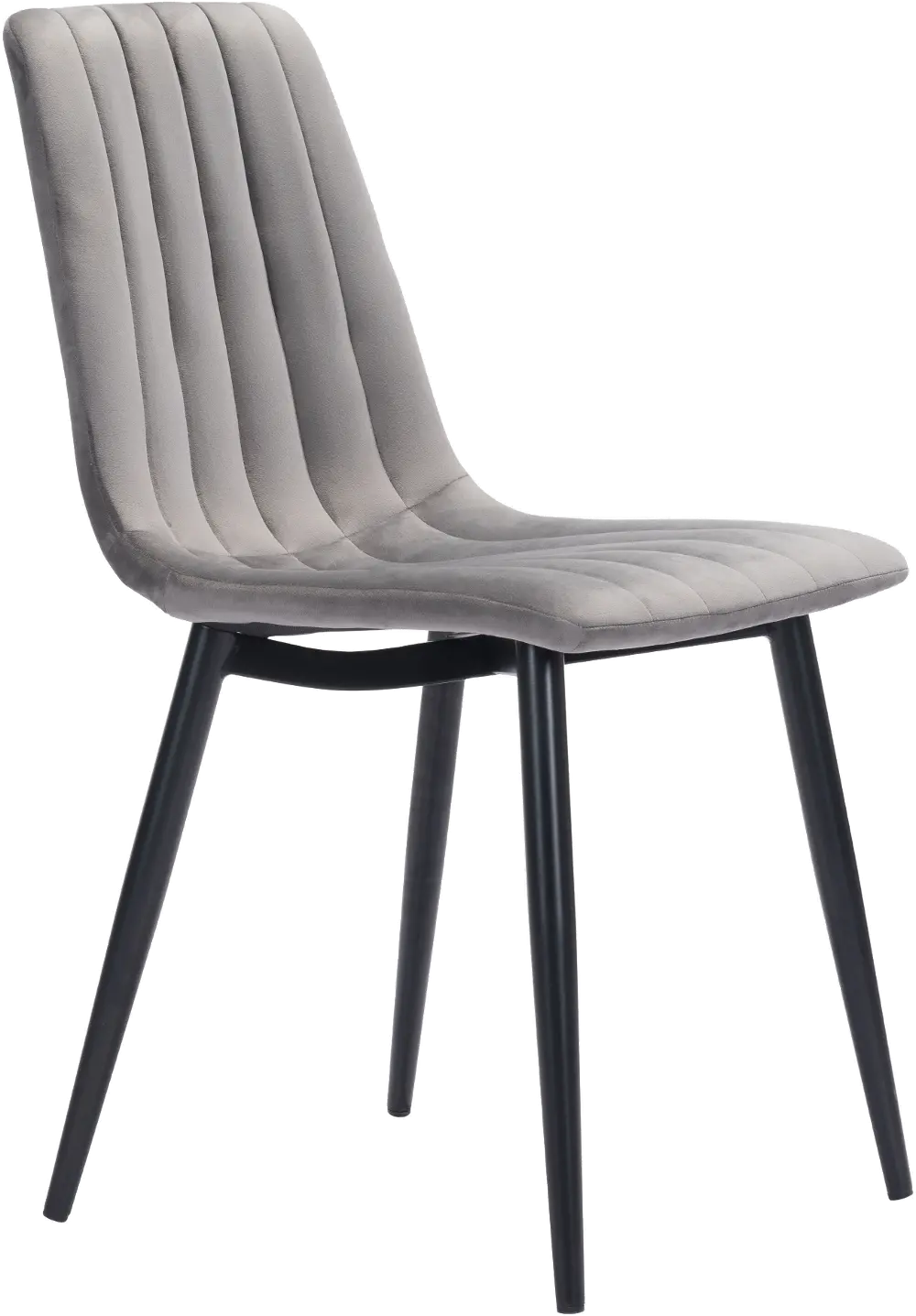 Dolce Gray Dining Room Chair (Set of 2)-1