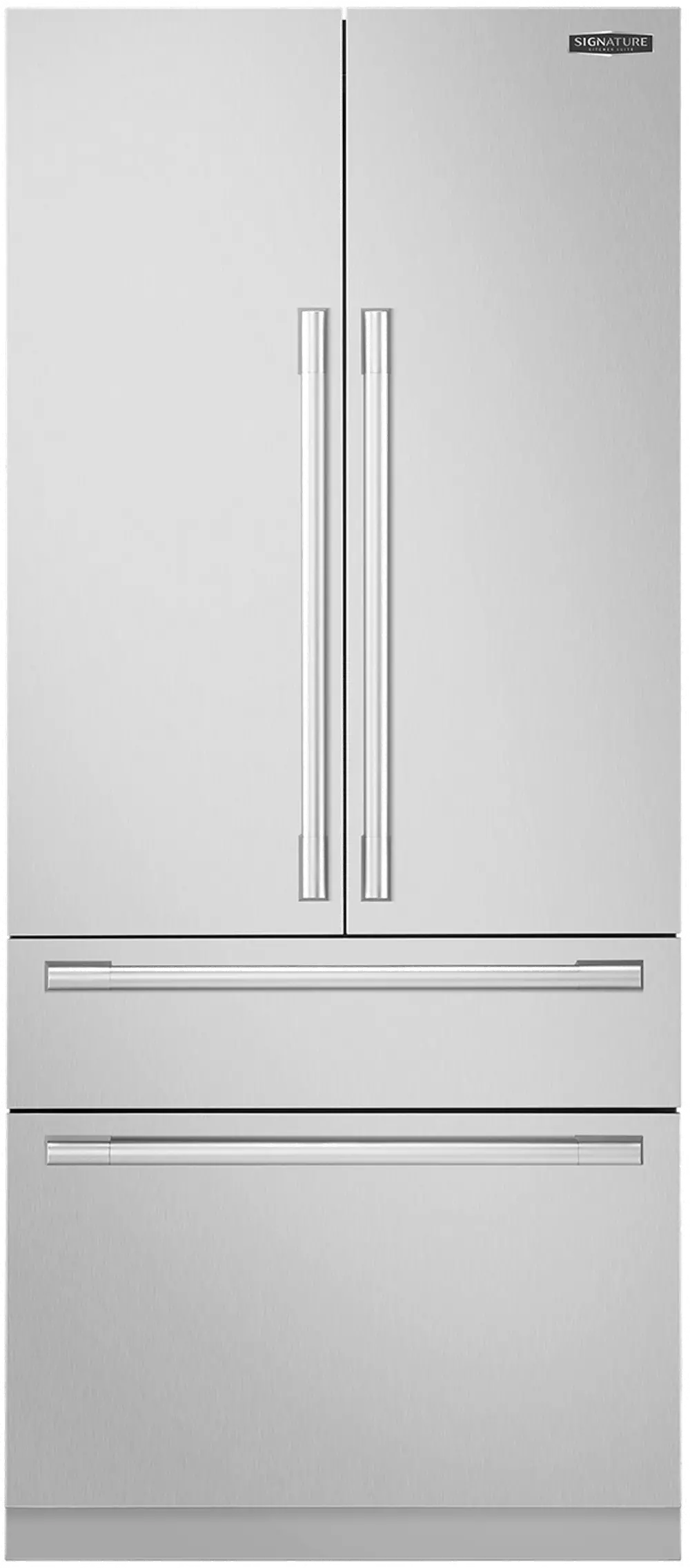 SKSFD3604P Signature 19.3 cu ft 4 Door French Door Refrigerator - Panel Ready-1