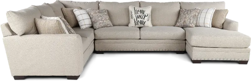 Middleton Beige 3 Piece Sectional