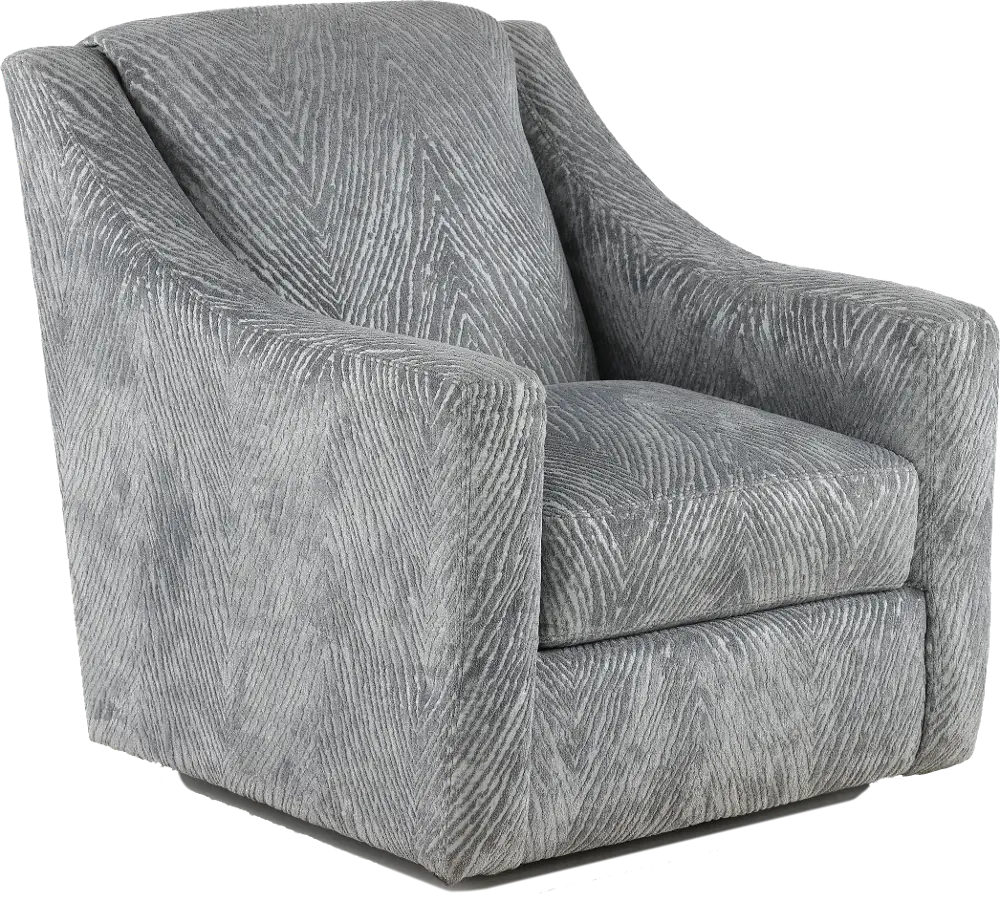 4098-21 Lamar Gray Swivel Accent Chair-1
