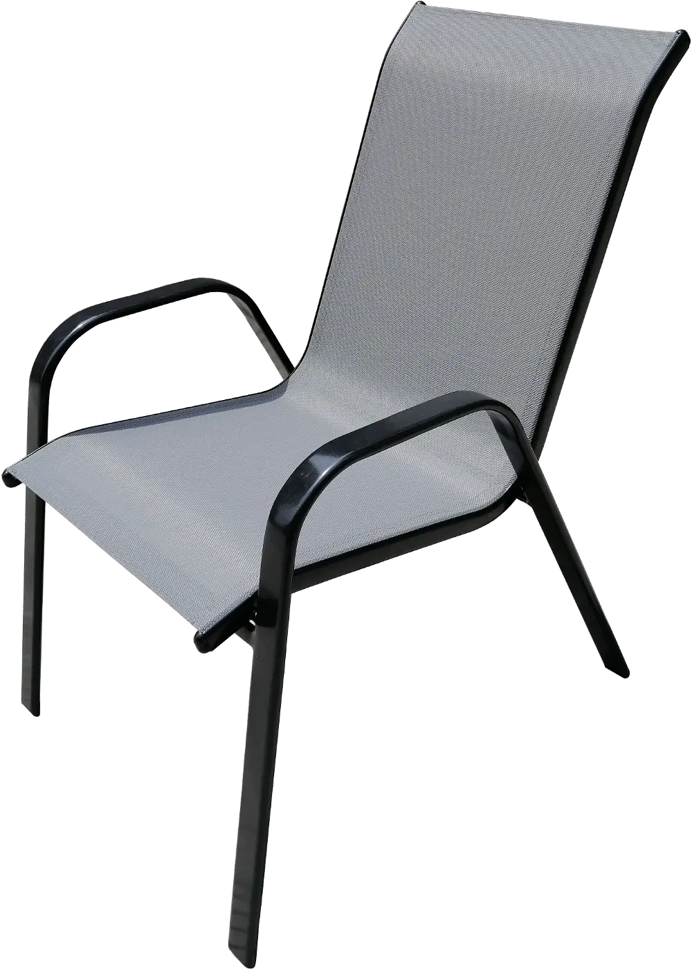 Bali Gray Patio Sling Chair-1