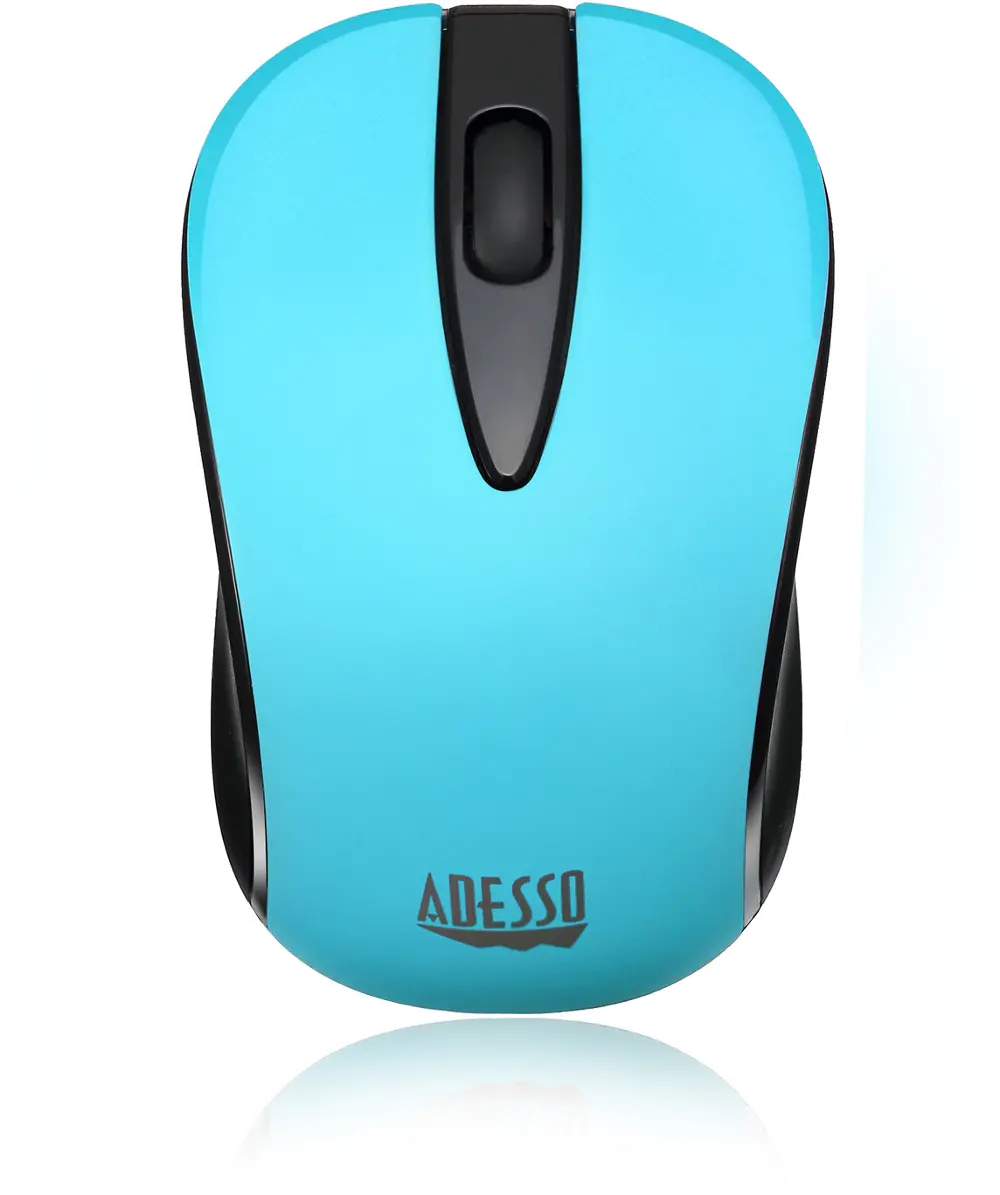iMOUSE-S70 BLUE Adesso Optical Wireless Neon Blue iMouse - S70-1