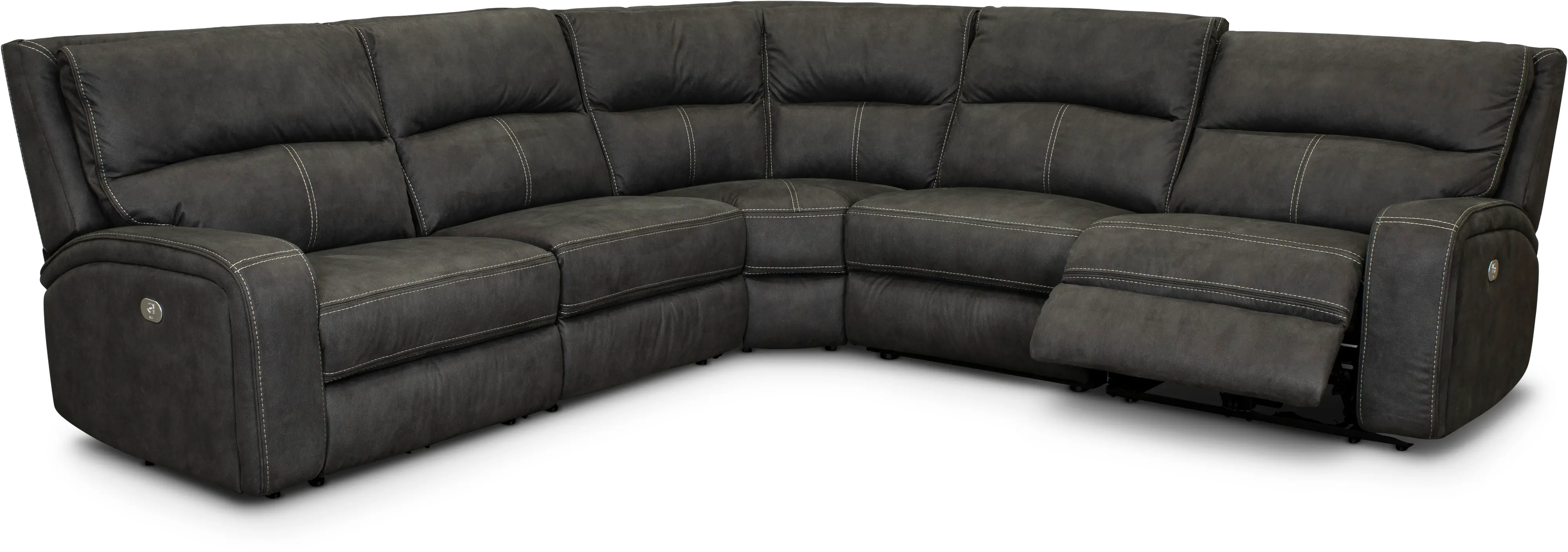 Rc willey reclining deals sectional