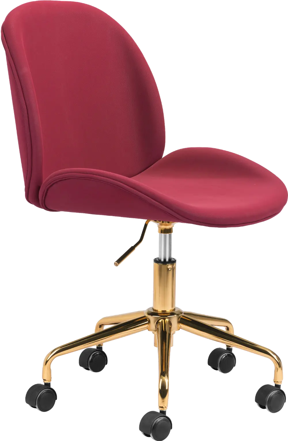 Glam Red Office Chair - Miles-1