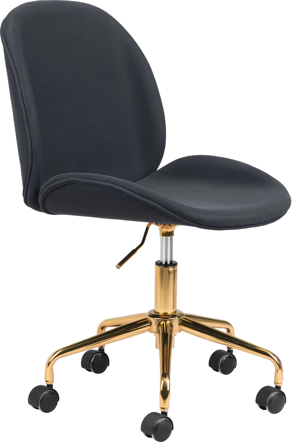 Glam Black Office Chair - Miles-1
