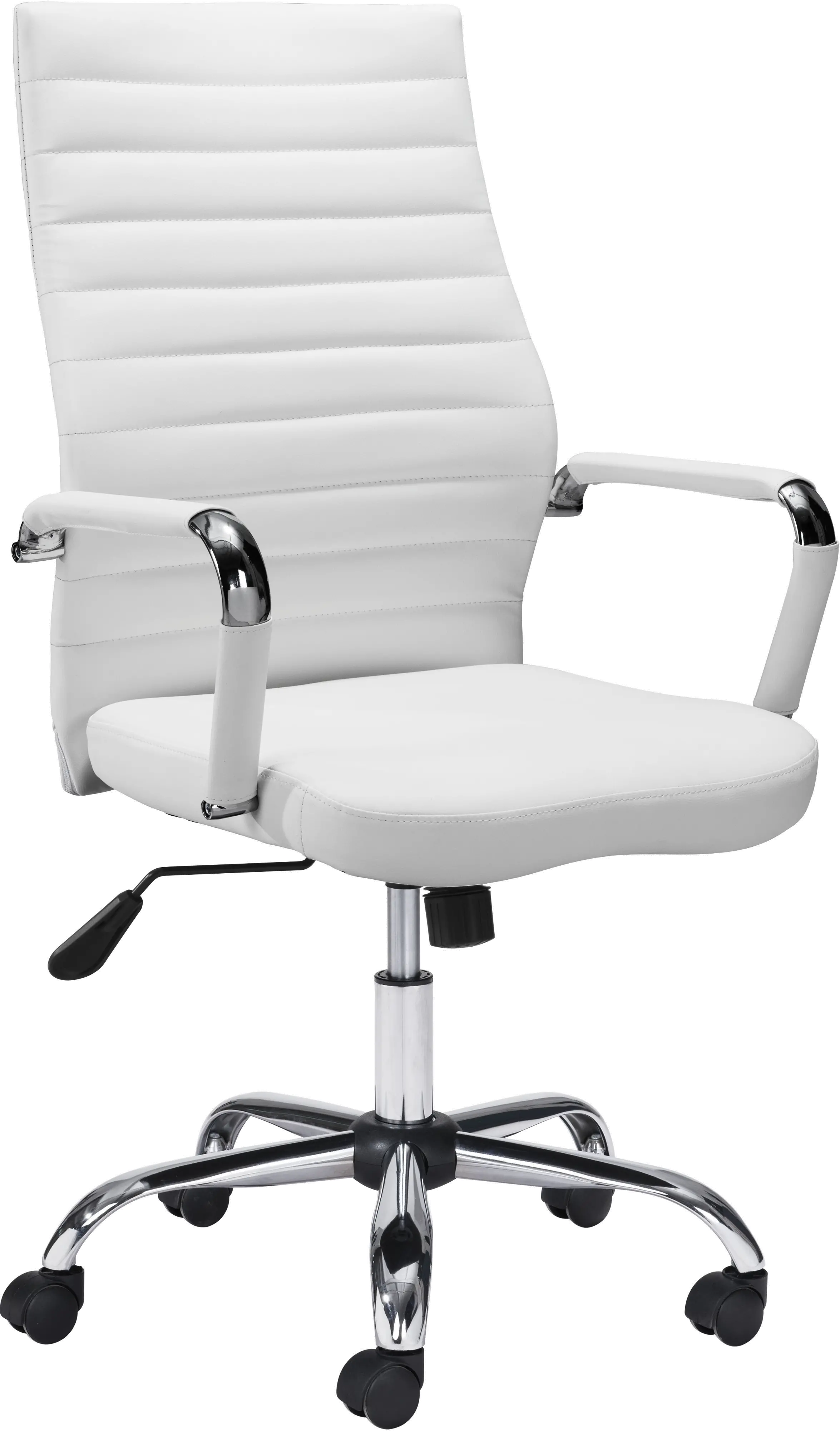 Photos - Chair ZUO Modern White Office  - Primero 101822 