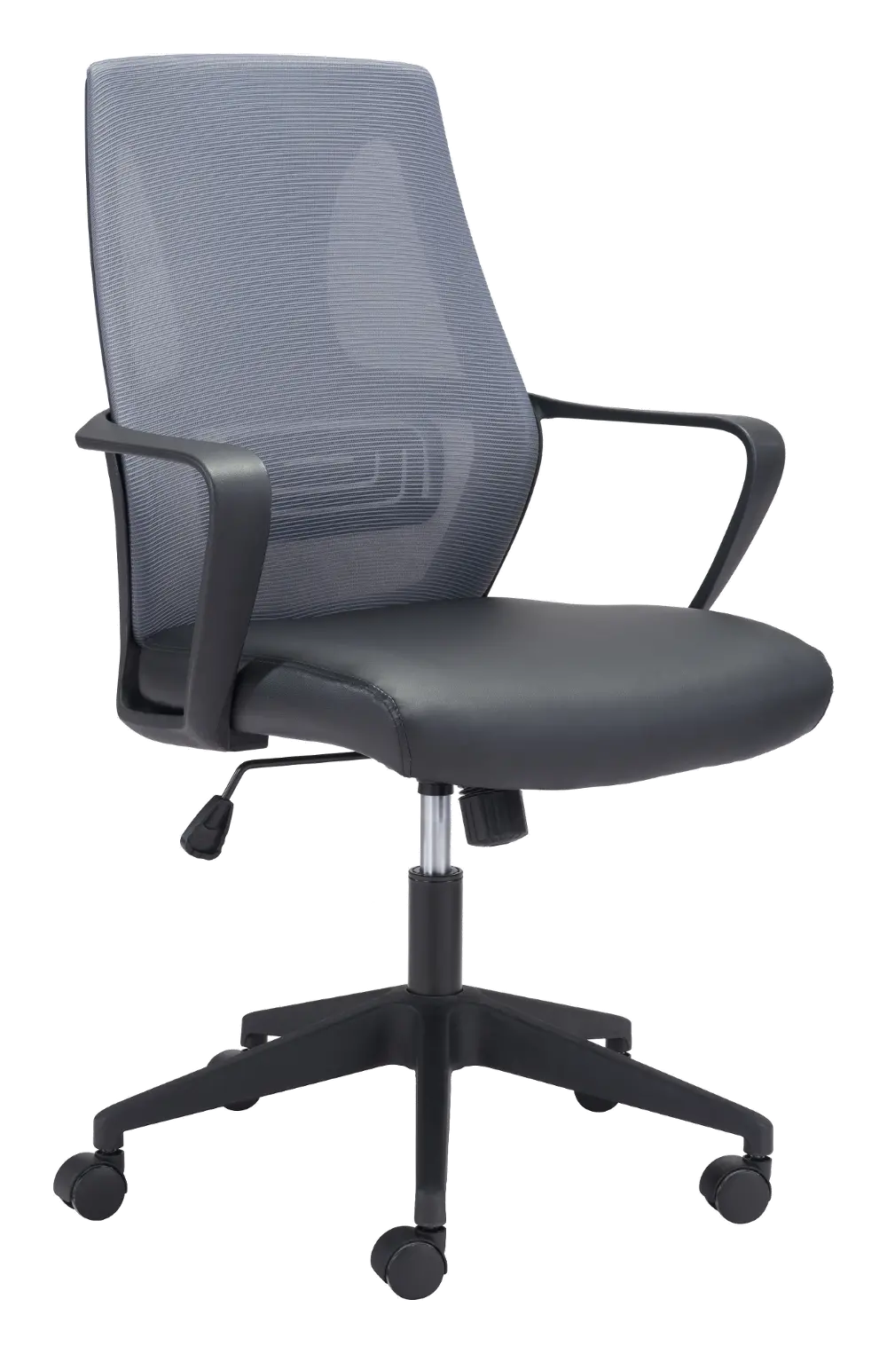 Gray and Black Office Chair - Skyrise-1