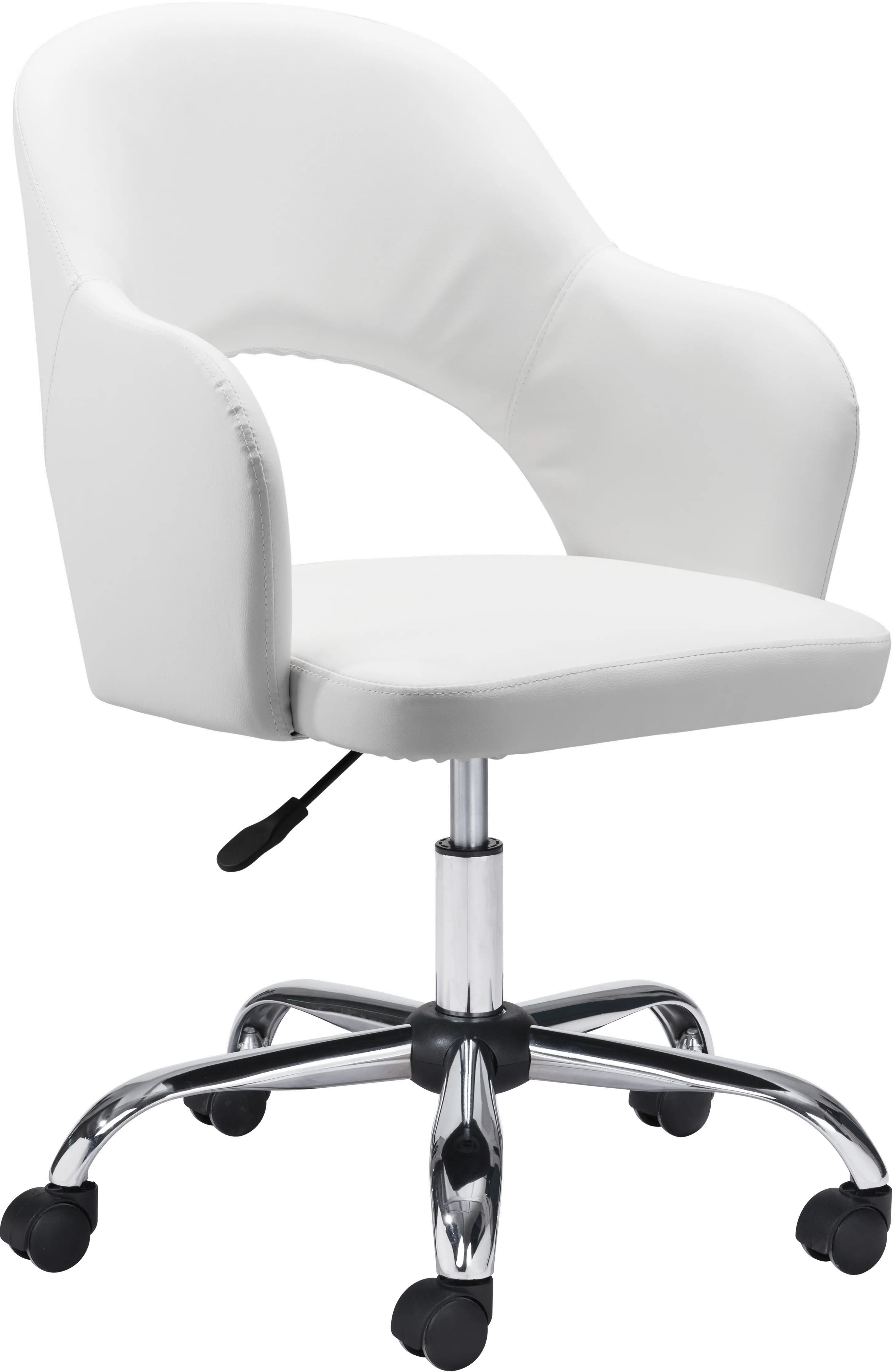 101834 Planner Modern White Office Chair sku 101834